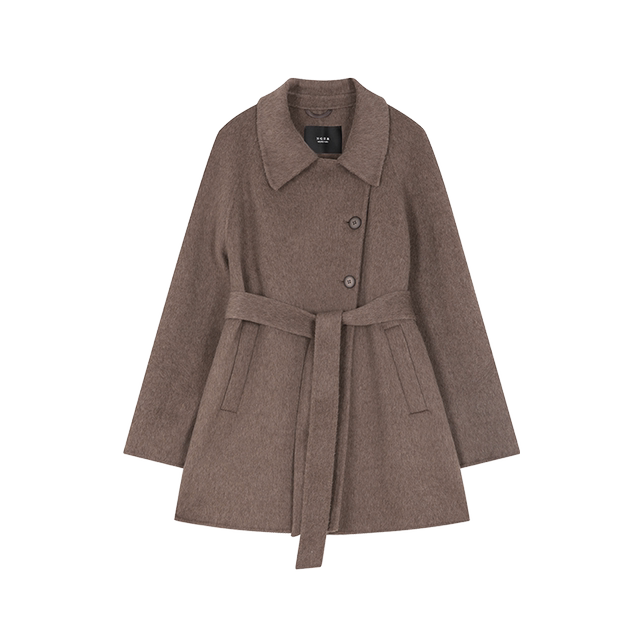 Mo Hanyimei handmade double-sided wool woolen coat