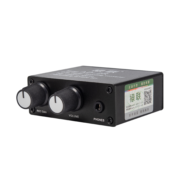 禄联AD-2R无损立体声直播转换器调音台声卡手机连接适用苹果安卓