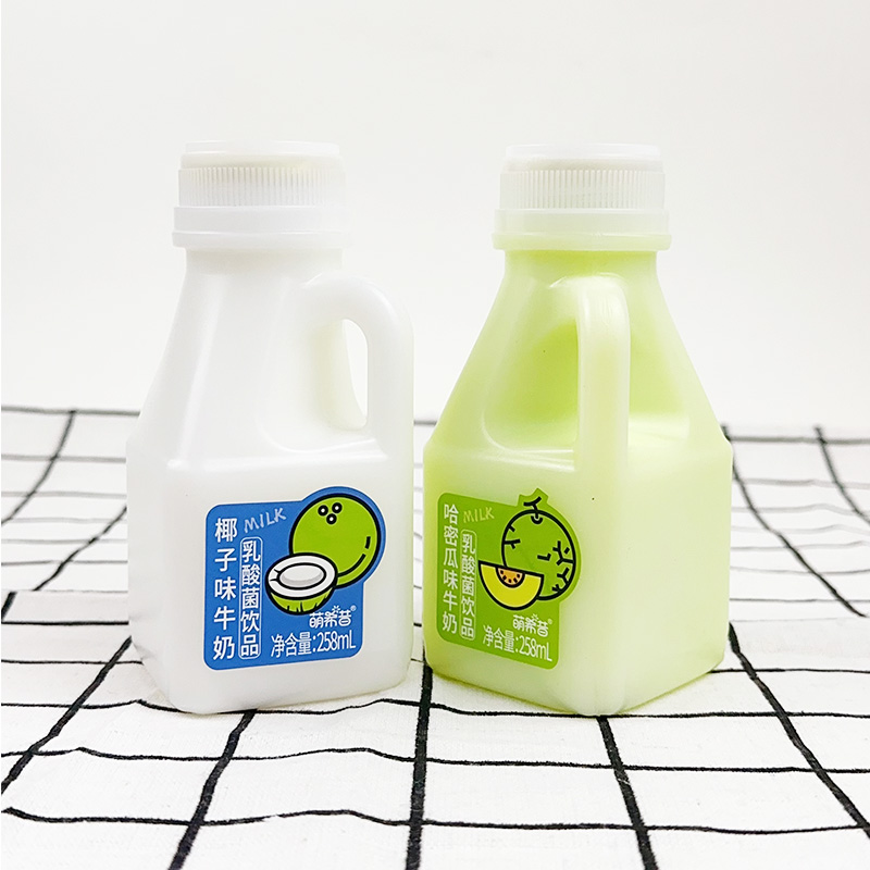 5瓶 咔贝啰萌希昔乳酸菌饮品椰子黄桃草莓哈密瓜258ml - 图1