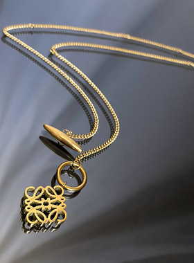 锁骨链复古国潮镂空窗花饰品