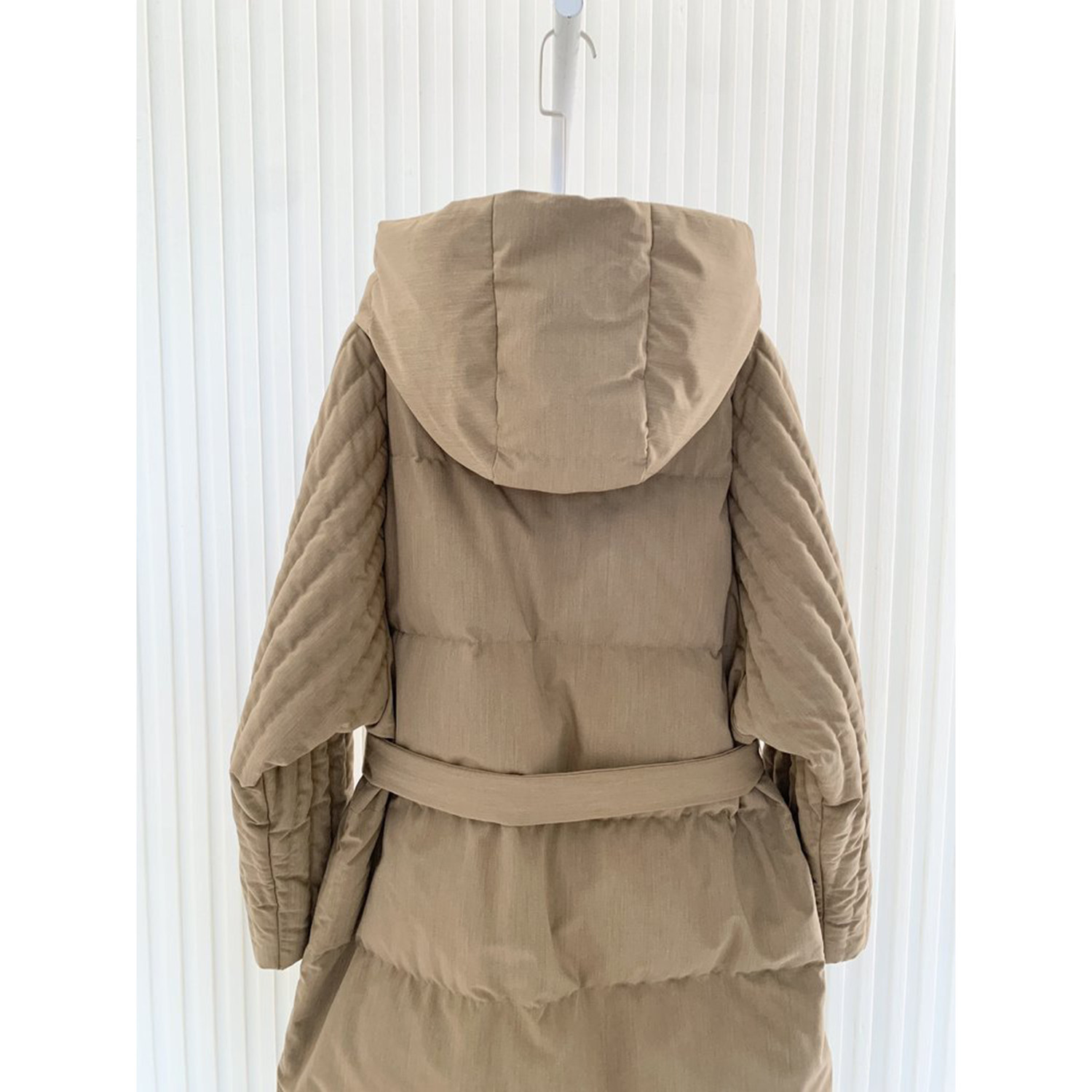 现货ICIC小禾女装鹅绒【HUG羽绒服】冬季羊毛混纺平纹布羽绒服,淘宝优惠券,粉丝福利购,淘宝优惠卷