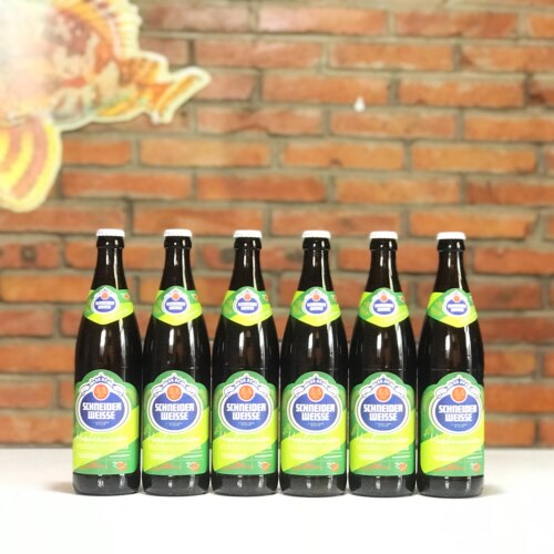 惠同学 德国进口 施纳德5号多花小麦啤酒 500ml*5瓶 精酿 - 图0