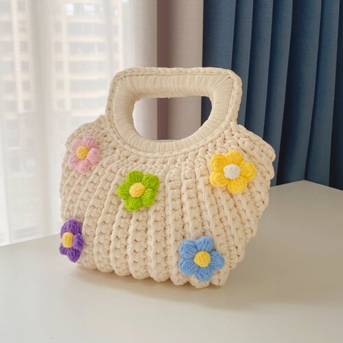 手工编织包包diy材料手工制作钩针布条线自制泫雅包ins网红包礼物 - 图3