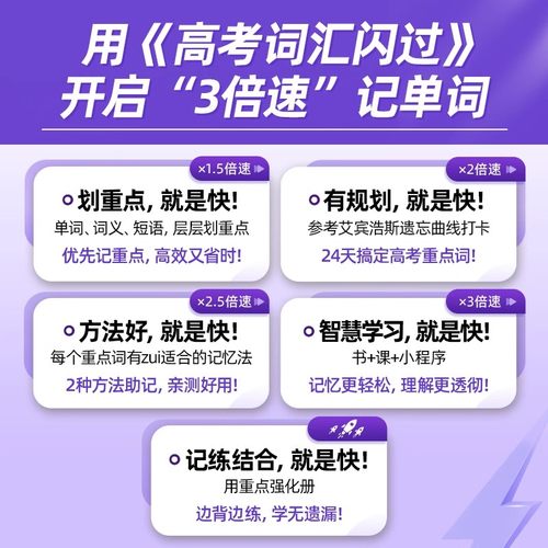 2026新版高考词汇闪过高中英语单词书高考必背英语词汇乱序版词根词缀联想记忆法背高频词3500划重点随身速记高中一二三教辅资料书 - 图2