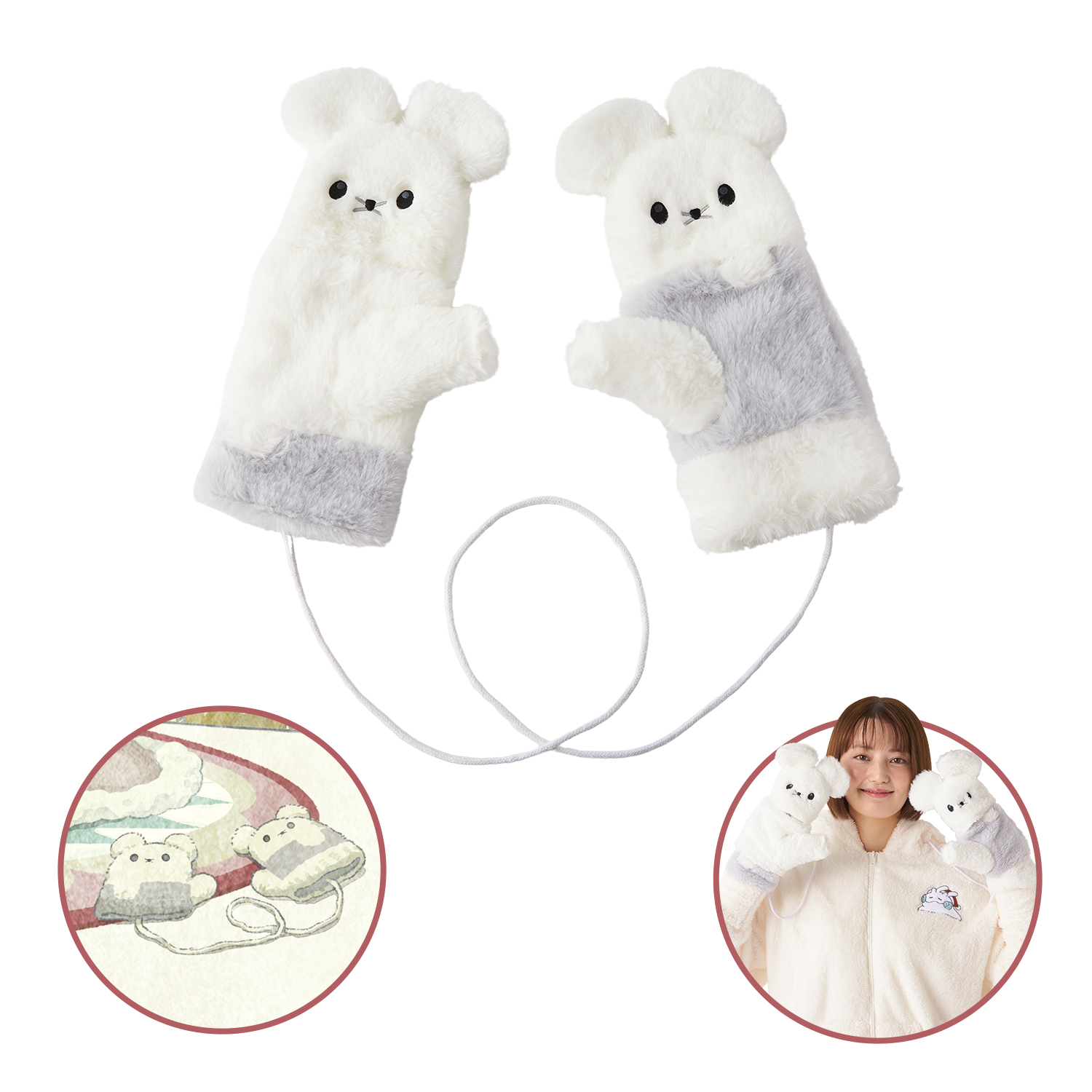 【现货】精灵宝可梦PC2025圣诞节皮卡丘虫电宝一对鼠帽子外套周边 - 图3