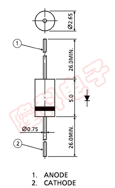 TFR2T diode TFR2TTPA