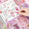 Cute girly character DIY decorative stickers