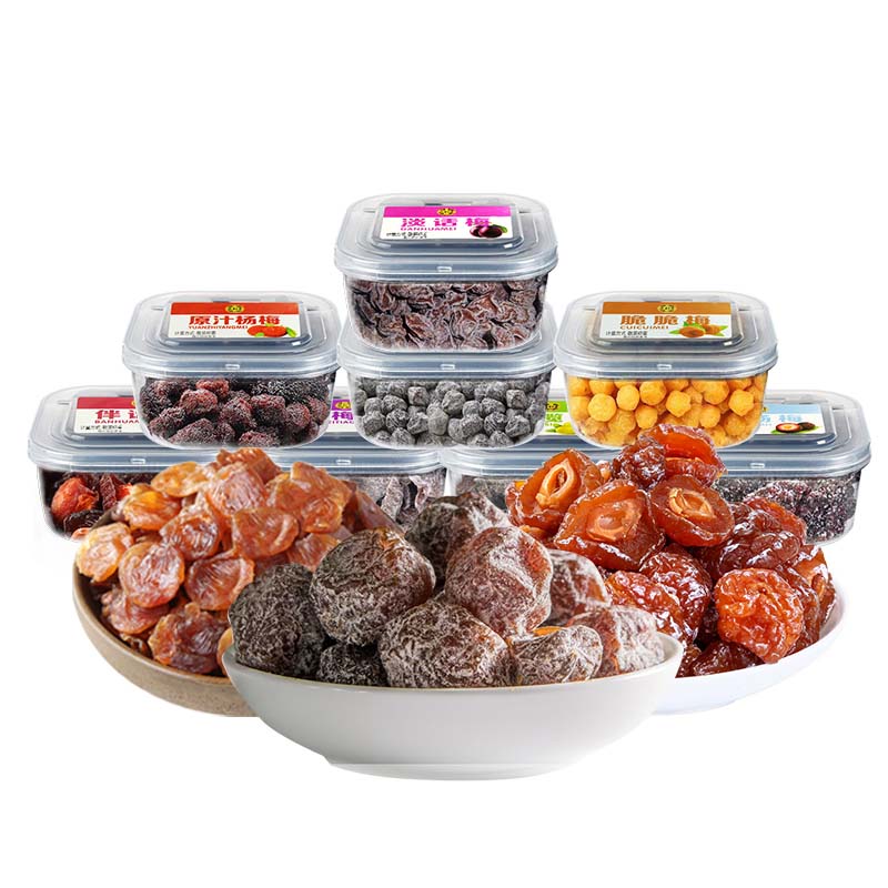 声耀食品旗舰店声耀 桂圆肉 泉利堂蜜饯果干话梅干脆脆梅冰霜梅杨梅干0