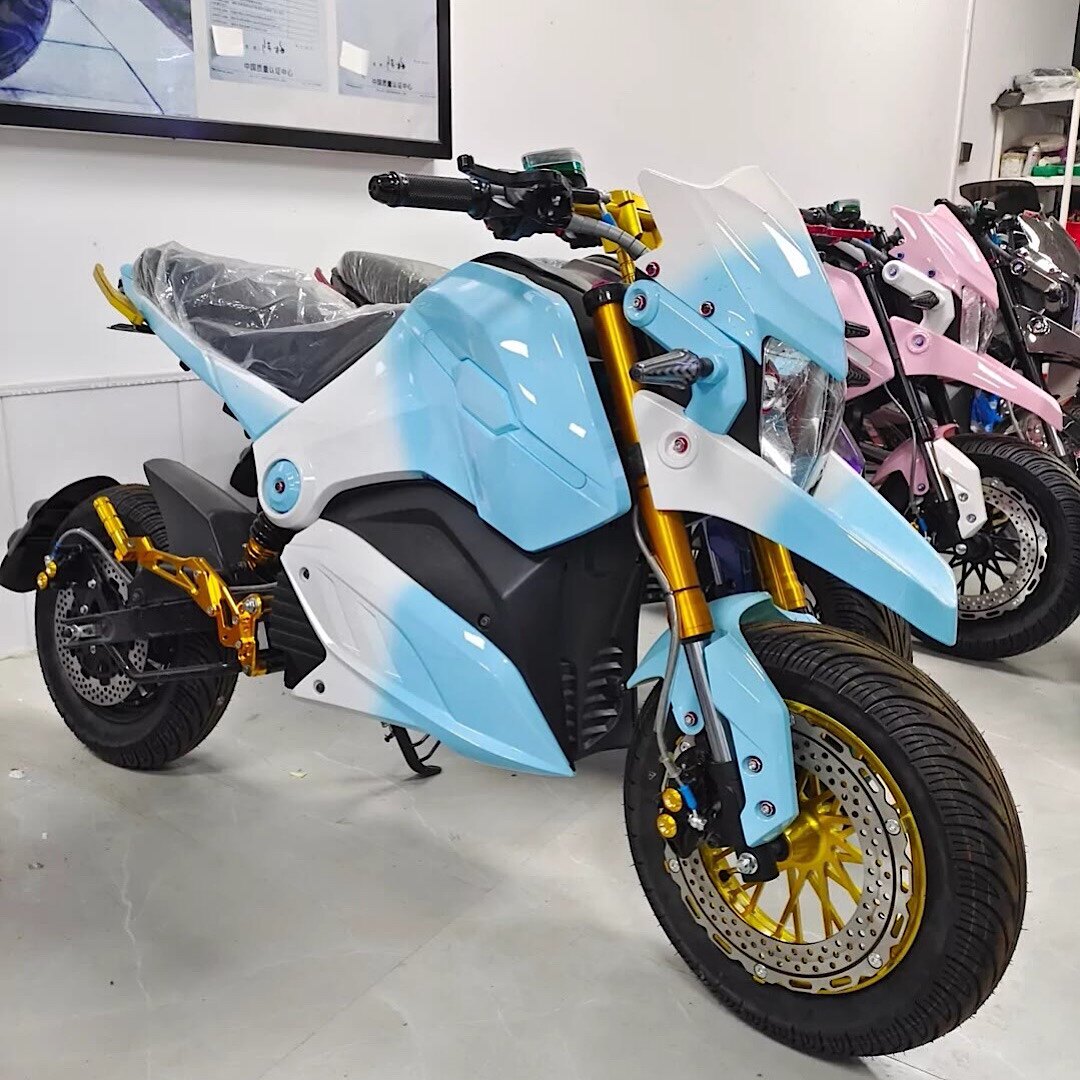 小猴子电摩m5电动摩托跑车z6电动车72v大功率高速改装96v电瓶车