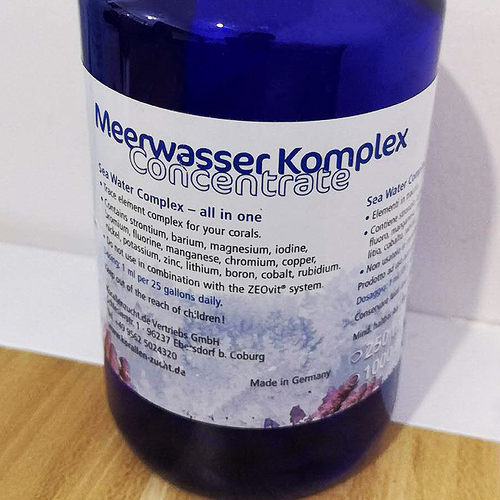 ZEO Meerwasser Komplex 500ml高浓度综合微量元素,钙铁除外-图2