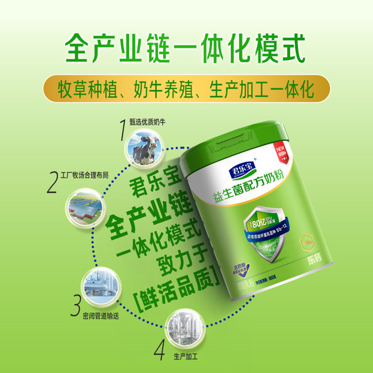 Leche en polvo de calcio, hierro y zinc, leche en polvo Junlebao para adultos