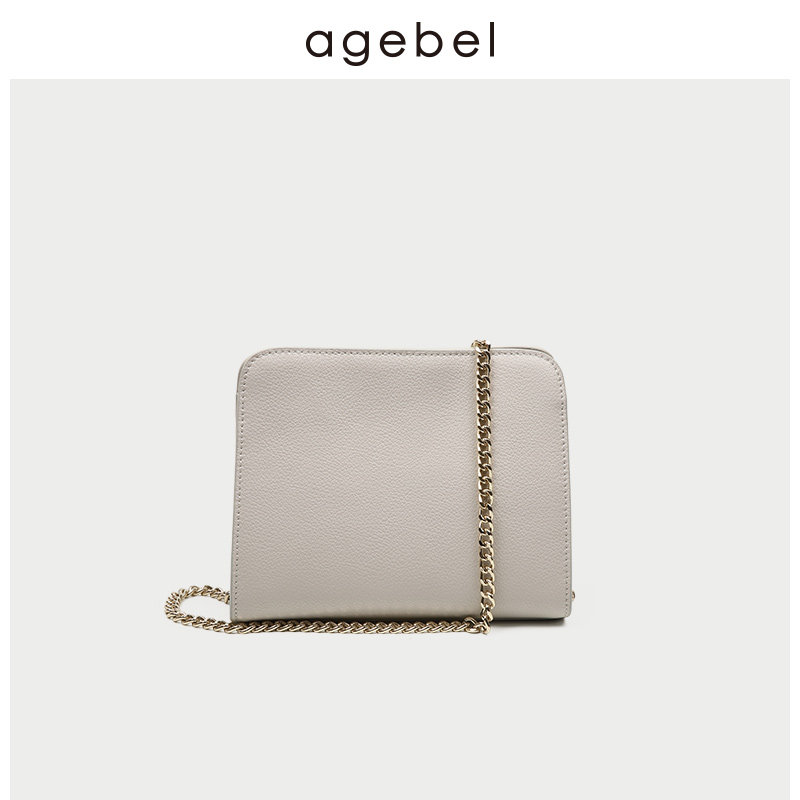 2021新款森系单肩迷你链条小包包 艾吉贝女士包袋
