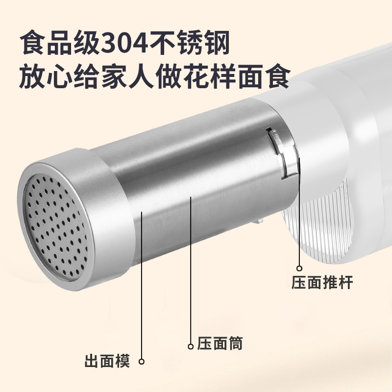 康佳手持压面机家用面条机小型全自动电动饸烙机智能可充电 - 图3