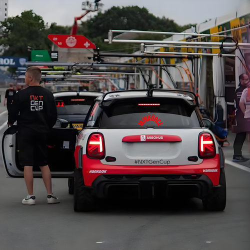 适用于MINIFORCE宝马迷你后窗玻璃F56车贴纸cooper个性COUNTRYMAN - 图1