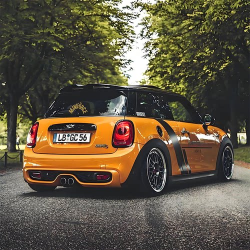 适用于MINIFORCE宝马迷你后窗玻璃F56车贴纸cooper个性COUNTRYMAN - 图0