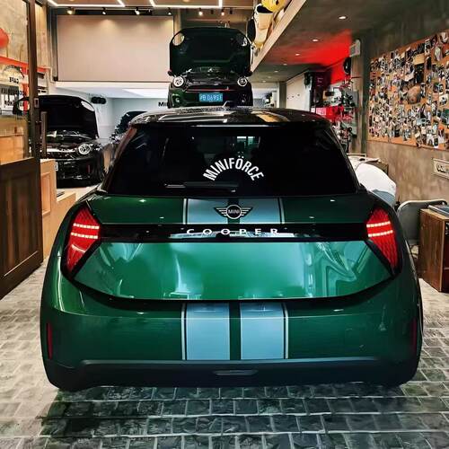 适用于MINIFORCE宝马迷你后窗玻璃F56车贴纸cooper个性COUNTRYMAN - 图2