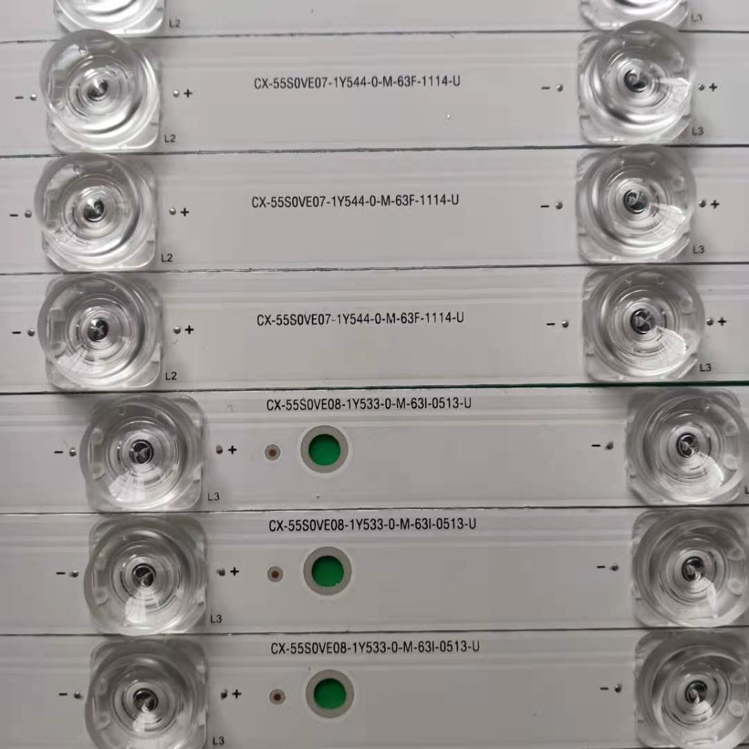 适用全新TH-55DX650M背光灯条550TV01 550TV02 V4 TB5509M V1 V0_ - 图0