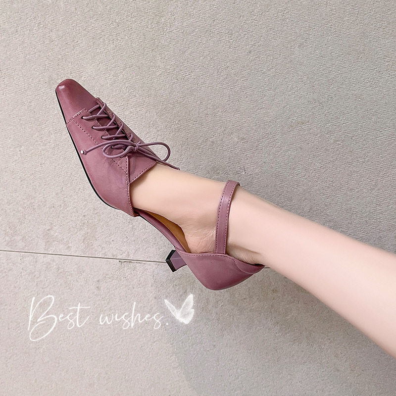 仙女风 4CM头层牛皮女轻便爆款夏季时尚配裙子中空猫跟凉鞋,淘宝优惠券,粉丝福利购,淘宝优惠卷