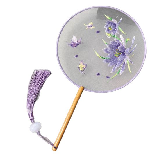 Suzhou double-sided embroidery fan dance special