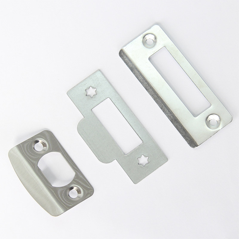 单舌锁球锁房间锁导向片木门锁舌盒门锁卡槽扣片挡板挡片门框扣板 - 图0