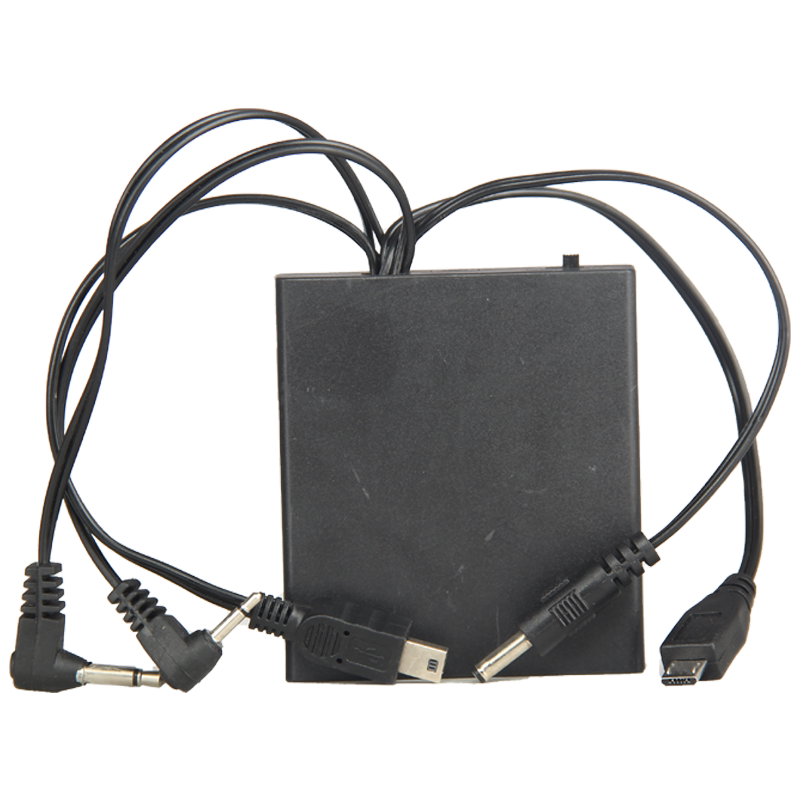 保险柜应急充电器外接电源盒通用防盗门锁备用电池盒适用大一