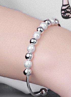 满天星韩版学生森系送女友银手镯