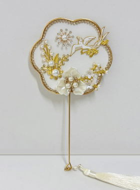 新款写真拍照秀禾古风扇子饰品