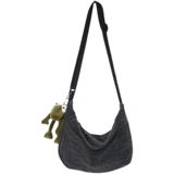 Японская сумка через плечо, брендовый рюкзак, ретро джинсовая сумка на одно плечо, в корейском стиле