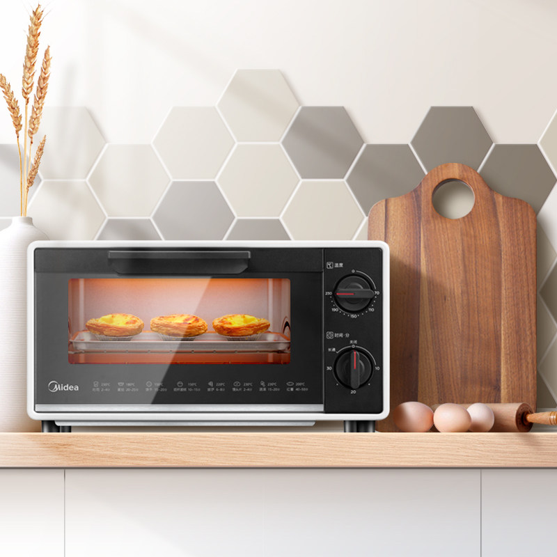 美的t1-109f多功能家用烘焙小烤箱 midea美的艾美星电烤箱