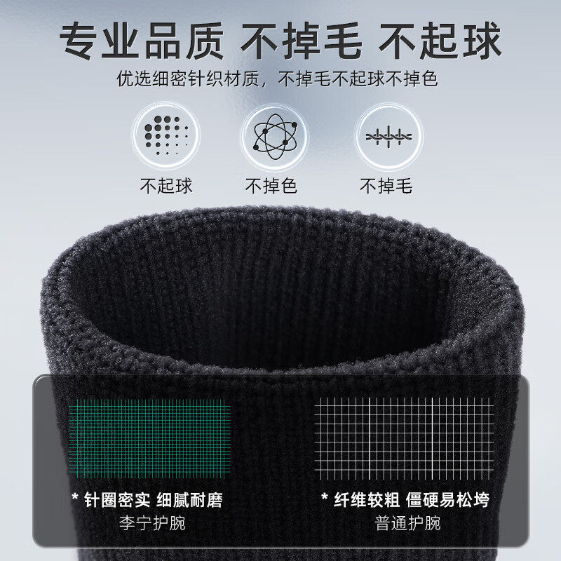 李宁运动护腕男扭伤手腕护套腱鞘女羽毛球篮球排球透气健身擦汗巾,淘宝优惠券,粉丝福利购,淘宝优惠卷