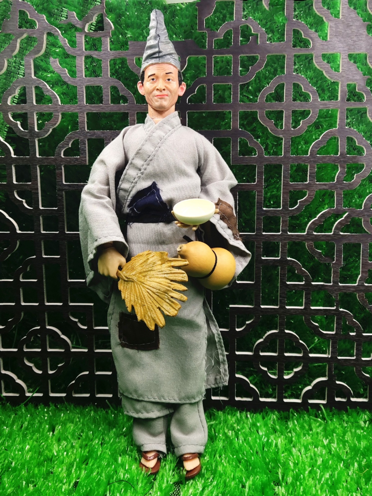 现货1/6济公道济和尚关节可动兵人模型玩具人偶娃娃手办摆件模玩 - 图2