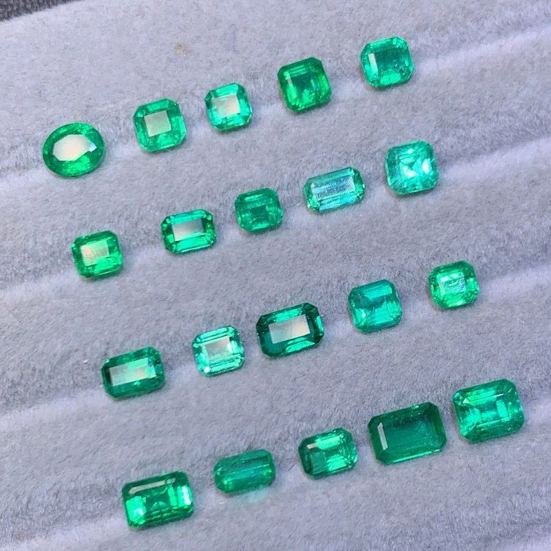 天然赞比亚祖母绿宝石裸石祖母绿镶嵌定制18K金戒指耳钉吊坠22,淘宝优惠券,粉丝福利购,淘宝优惠卷