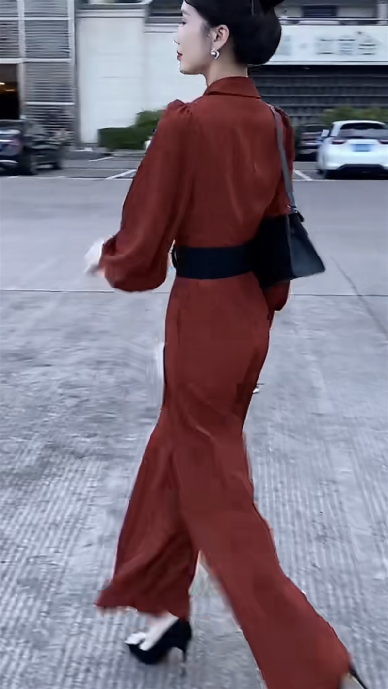 抖音爆款网红同款2024早秋潮流时尚设计感炸街修身女士纯色连体裤,淘宝优惠券,粉丝福利购,淘宝优惠卷