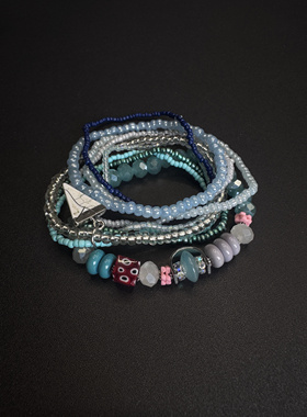 New Vintage古著设计感Multi-storeyed手链