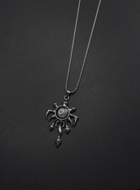 欧美时尚简约百搭ins风小众设计感金属海螺海星锁骨链P123159