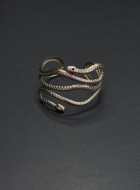 甜酷风镂空蛇绕手镯时尚气质精致高级感百搭款手链女R22110