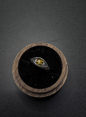 Vintage古着设计感古早风独特小众戒指H52703