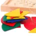 Montessori Công cụ giảng dạy toán học sớm Montemont 台 索利 板 Trẻ em Câu đố Dạy đồ chơi bằng gỗ - Đồ chơi giáo dục sớm / robot