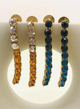 OSCAR欧美女长款耳钉显瘦