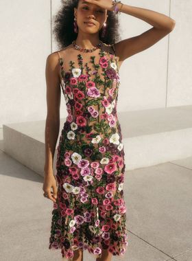 oscar水晶女华丽项链新款