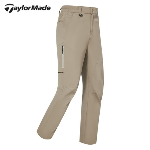 Taylormade泰勒梅秋冬款高尔夫男士休闲裤户外登山徒步运动冲锋裤 - 图0