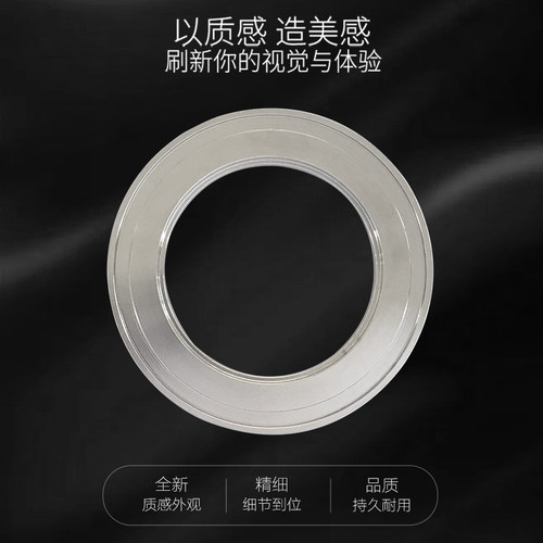 ISO真空法兰ISO63/100/160  LF卡钳  ISO-K内焊 304 真空内焊法兰 - 图0