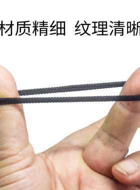 发圈黑色无痕头绳扎丸子头绑头发