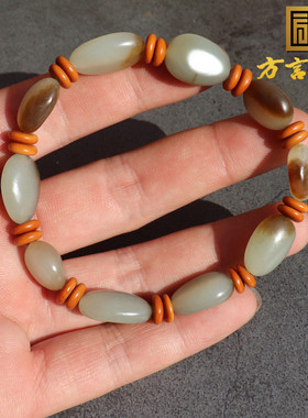 新疆细腻油润且末料随形手串手链