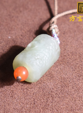 湖水绿色温润细腻转运挂件挂坠