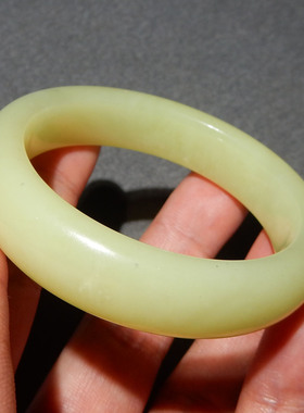 方言和田玉黄口手镯52mm