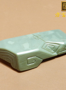 方言留皮孔沙枣青籽料锦灰堆吊坠