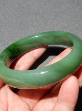 方言和田玉碧玉猫眼手镯