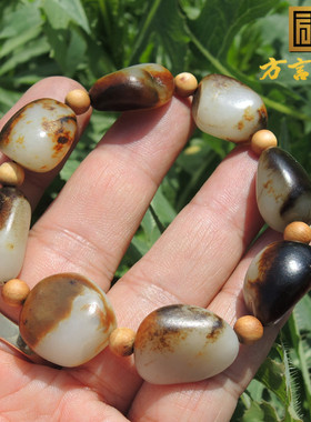 羊脂玉俏皮特色男款手串