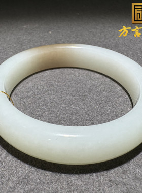 收藏高品质方言新疆和田玉且末料油糯一口糖54mm精美豪华手串S8